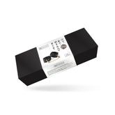 Premium Black Organosilicon Ankle Cuffs for BDSM - Durable, Adjustable, Comfortable Ankle Restraints
